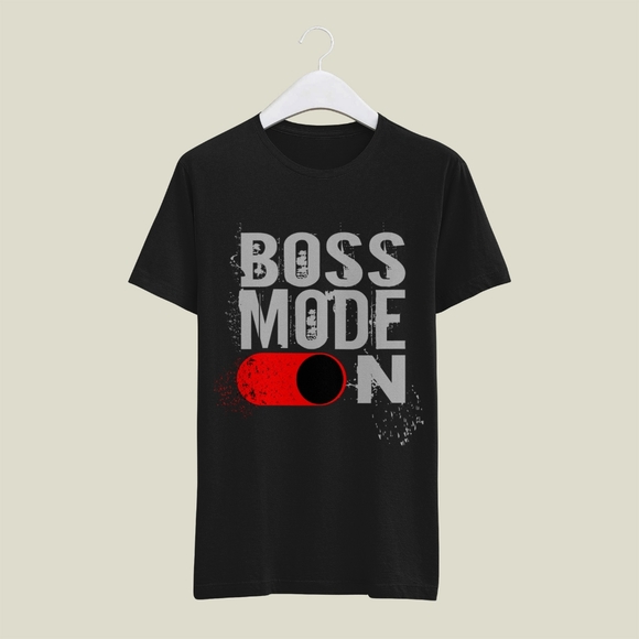 BOSS mode on tshirt - Picture 3 of 5